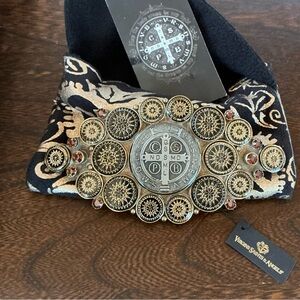 Virgins Saints & Angels San Benito Intaglio Buckle - Estrella Gold